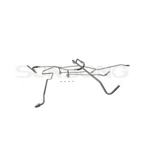 Sunsong Automatic Transmission Oil Cooler Hose Assembly P/N:5801499 Fits: Ford F-150 08-06, Ford F-250 09-05, Ford Lobo 08-06, Lincoln Mark Lt 08-06 - Image 1