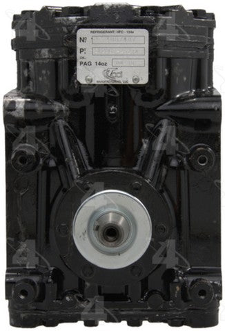 Four Seasons A/C Compressor P/N:58044 Fits: Dodge Colt 79-75, Dodge D50 1979, Ford Courier 81-73, Ford Pinto 73-71, Mercury Capri 73-71, Plymouth Arrow 1979, Plymouth Arrow Pickup 1979, Plymouth Champ 1979, Plymouth Colt 79-76 - Image 3
