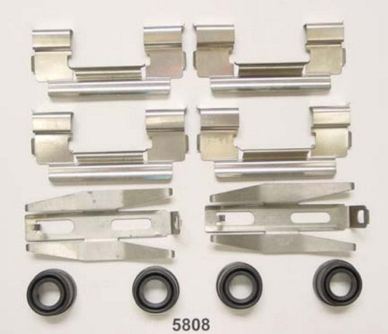 Better Brake Parts Disc Brake Hardware Kit P/N:5808K Fits: Chevrolet Corvette 04-97 - Image 1