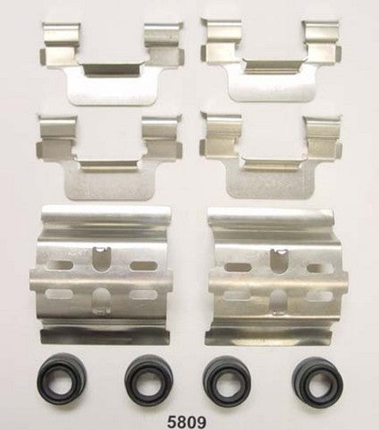 Better Brake Parts Disc Brake Hardware Kit P/N:5809K Fits: Cadillac Xlr 09-04, Chevrolet Corvette 13-97 - Image 1