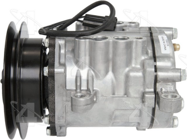Four Seasons A/C Compressor P/N:58100 Fits: Chrysler Daytona, Chrysler Dynasty, Chrysler Laser, Chrysler Lebaron, Chrysler New Yorker, Chrysler Shadow, Chrysler Spirit, Chrysler Tc Maserati, Chrysler TOWN &amp; COUNTRY, Dodge 600 - Image 5
