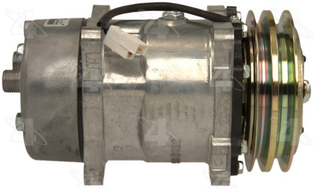 Four Seasons A/C Compressor P/N:58113 Fits: Volkswagen Cabriolet 93-85, Volkswagen Golf 92-85, Volkswagen Jetta 92-80, Volkswagen Scirocco 88-85 - Image 3
