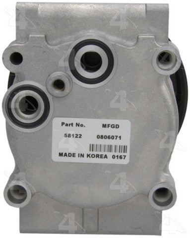 Four Seasons A/C Compressor P/N:58122 Fits: Ford Bronco 92-90, Ford F-150 95-90, Ford F-250 95-90, Ford F-350 95-90, Ford F-53 Motorhome Chassis 95-90, Ford F-super Duty 91-90 - Image 5