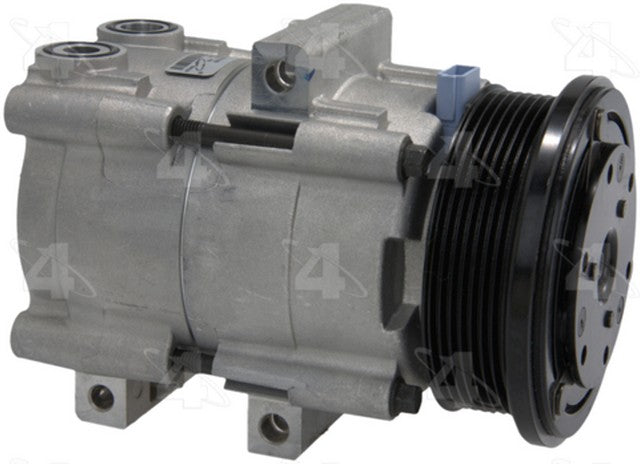 Four Seasons A/C Compressor P/N:58123 Fits: Ford Crown Victoria 93-92, Ford Grand Marquis 93-92, Lincoln Town Car 93-91, Mercury Grand Marquis 93-92 - Image 1