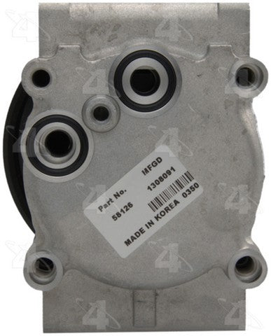 Four Seasons A/C Compressor P/N:58126 Fits: Ford Bronco 1989, Ford F-150 1989, Ford F-250 1989, Ford F-350 1989, Ford F-53 Motorhome Chassis 1989 - Image 2
