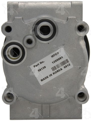 Four Seasons A/C Compressor P/N:58139 Fits: Ford E-350 Econoline 1992, Ford E-350 Econoline Club Wagon 1992, Mercury Villager 02-93, Nissan Quest 02-93 - Image 4