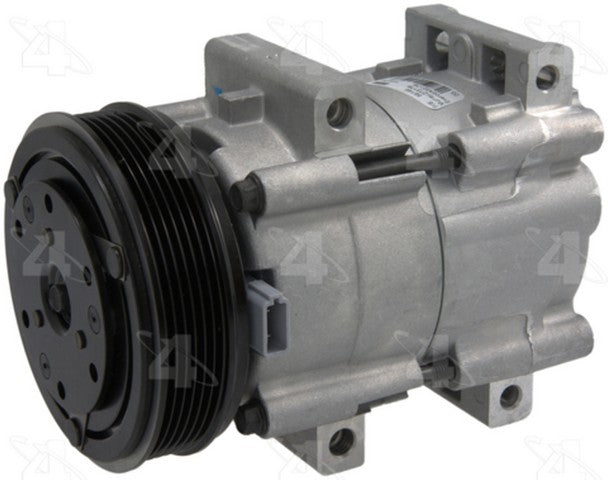 Four Seasons A/C Compressor P/N:58146 Fits: Ford Focus 04-03, Ford Sable 00-96, Ford Taurus 00-96, Lincoln Continental 02-95, Mercury Sable 00-96 - Image 1