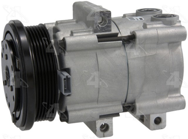 Four Seasons A/C Compressor P/N:58148 Fits: Ford E-150 Econoline 01-97, Ford E-150 Econoline Club Wagon 01-97, Ford E-250 Econoline 01-97, Ford Econoline 01-99 - Image 1