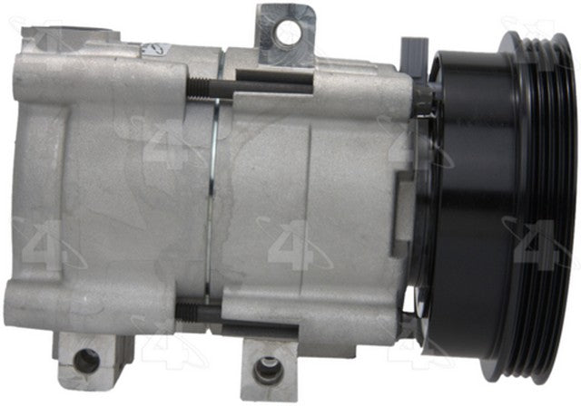Four Seasons A/C Compressor P/N:58154 Fits: Hyundai Accent 97-95, Hyundai Elantra 95-94, Hyundai Sonata 98-90 - Image 2