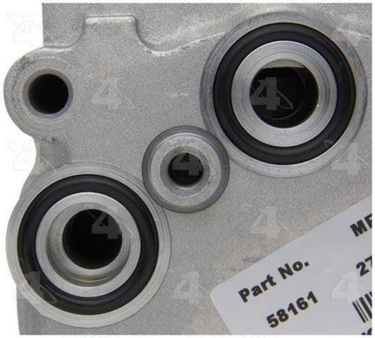 Four Seasons A/C Compressor P/N:58161 Fits: Ford Cougar 1990, Ford F-250 Super Duty 03-99, Ford F-350 Super Duty 03-99, Ford F-450 Super Duty 03-99, Ford F-550 Super Duty 03-99, Ford Thunderbird 95-89, Mercury Cougar 90-89 - Image 2
