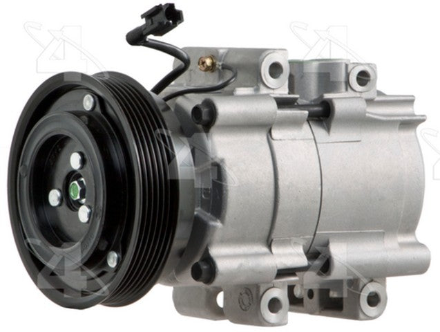 Four Seasons A/C Compressor P/N:58185 Fits: Hyundai Sonata 05-99, Hyundai Tucson 09-06, Kia Magentis 06-01, Kia Optima 06-01 - Image 1