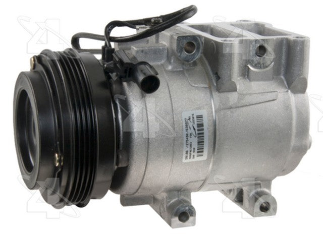 Four Seasons A/C Compressor P/N:58186 Fits: Kia Sephia 01-00, Kia Spectra 04-02 - Image 1