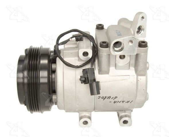 Four Seasons A/C Compressor P/N:58186 Fits: Kia Sephia 01-00, Kia Spectra 04-02 - Image 4