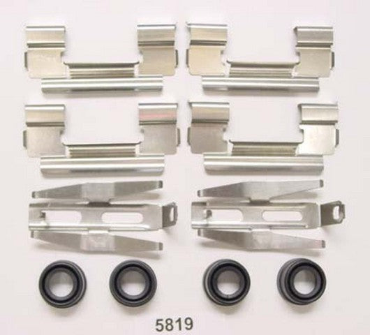 Better Brake Parts Disc Brake Hardware Kit P/N:5819K Fits: Cadillac Xlr 09-04, Chevrolet Camaro 02-98, Chevrolet Corvette 13-05, Pontiac Firebird 02-98, Pontiac Gto 06-05 - Image 1