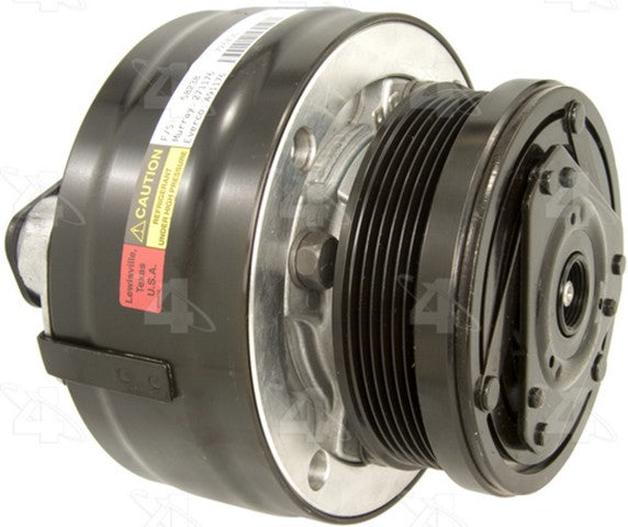 Four Seasons A/C Compressor P/N:58238 Fits: Chevrolet Camaro, Chevrolet Caprice, Chevrolet Corvette, Chevrolet G30, Chevrolet S10, Chevrolet S10 Blazer, GMC G3500, GMC S15, GMC S15 Jimmy, GMC Sonoma - Image 1