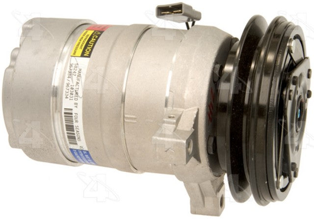 Four Seasons A/C Compressor P/N:58247 Fits: Chevrolet B60, Chevrolet C50, Chevrolet C5500 Kodiak, Chevrolet C60, Chevrolet C60 Kodiak, Chevrolet C70, Chevrolet C70 Kodiak, GMC B6000 - Image 1