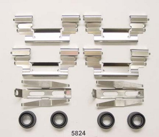 Better Brake Parts Disc Brake Hardware Kit P/N:5824K Fits: Chevrolet Avalanche 1500 06-02, Chevrolet Silverado 1500 05-03, Chevrolet Suburban 1500 06-00, Chevrolet Tahoe 06-00, GMC Sierra 1500 05-03, GMC Yukon 06-00, GMC Yukon Xl 1500 06-00 - Image 1