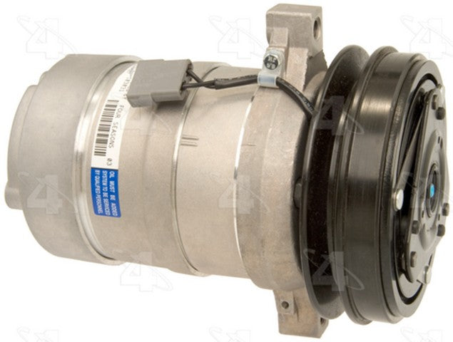 Four Seasons A/C Compressor P/N:58261 Fits: Buick Skyhawk 84-83, Chevrolet Cavalier 84-83, Oldsmobile Firenza 86-83, Pontiac Grand Am 89-87, Pontiac J2000 1983, Pontiac J2000 Sunbird 1984 - Image 1