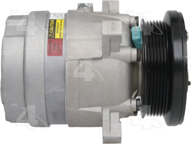 Four Seasons A/C Compressor P/N:58274 Fits: Buick Century 88-87, Chevrolet Celebrity 88-87, Oldsmobile Cutlass Ciera 88-87, Oldsmobile Cutlass Cruiser 88-87, Pontiac 6000 88-87, Pontiac Fiero 88-87 - Image 2