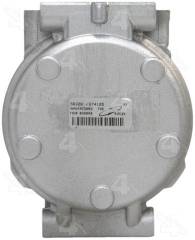 Four Seasons A/C Compressor P/N:58328 Fits: Chrysler Sebring, Dodge Avenger, Eagle Talon, Lexus Es300, Mitsubishi Eclipse, Toyota Avalon, Toyota Camry, Toyota Celica, Toyota Sienna, Toyota Solara - Image 5