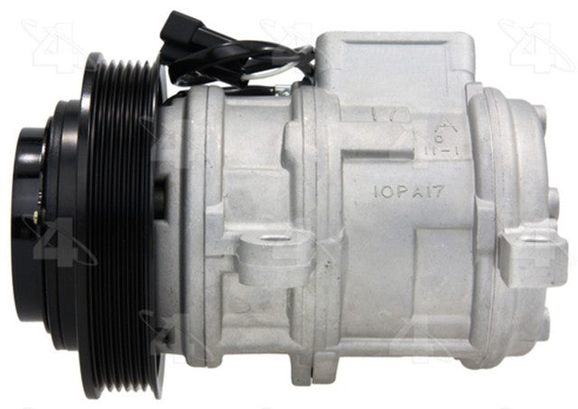 Four Seasons A/C Compressor P/N:58386 Fits: Chrysler TOWN &amp; COUNTRY 95-93, Dodge Caravan 95-93, Dodge Grand Caravan 95-93, Plymouth Grand Voyager 95-93, Plymouth Voyager 95-93 - Image 6
