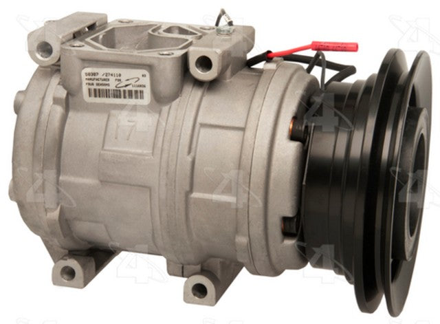 Four Seasons A/C Compressor P/N:58387 Fits: Eagle Talon 94-93, Mitsubishi Eclipse 94-90, Mitsubishi Galant 1988, Mitsubishi Sigma 90-89, Plymouth Laser 94-90, Toyota 4runner 95-88 - Image 1