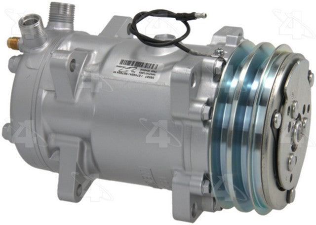 Four Seasons A/C Compressor P/N:58507 Fits: Volvo 244 84-82, Volvo 245 84-82, Volvo 740 86-85, Volvo 745 1985, Volvo 760 85-83 - Image 1
