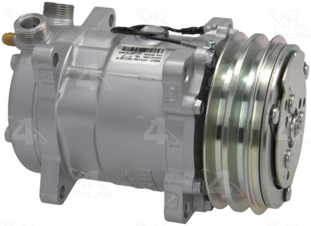 Four Seasons A/C Compressor P/N:58547 Fits: Jeep Cherokee 1984, Jeep Cj7 86-85, Jeep Scrambler 1985, Jeep Wagoneer 1984, Renault Alliance 87-85, Renault Encore 86-85 - Image 1