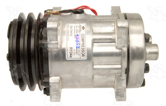 Four Seasons A/C Compressor P/N:58552 Fits: Chevrolet P20 1986, Chevrolet P20 1988, Chevrolet P30 91-86, GMC P2500 1986, GMC P3500 91-86, GMC P4500 1986, GMC P4500 90-89 - Image 4