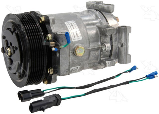 Four Seasons A/C Compressor P/N:58553 Fits: Dodge Dakota 01-94, Dodge Durango 01-98, Dodge Ram 1500 02-94, Dodge Ram 2500 02-94, Dodge Ram 3500 02-94, Dodge Ram 4000 02-95, Dodge Ramcharger 01-99, Dodge Ramcharger 96-94 - Image 1