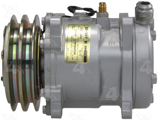 Four Seasons A/C Compressor P/N:58568 Fits: Alfa Romeo Spider 89-82, Honda Accord 1984 - Image 3