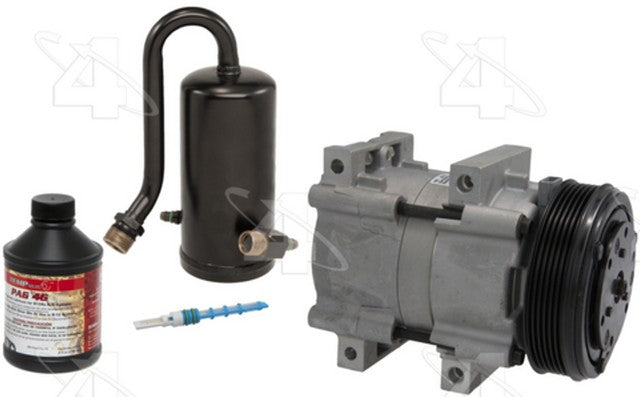 Four Seasons A/C Compressor Kit P/N:5857NK Fits: Ford Bronco 93-91, Ford F-150 93-90, Ford F-200 91-90, Ford F-250 93-90, Ford F-350 93-90, Ford F-59 Commercial Stripped Chassis 93-92 - Image 1