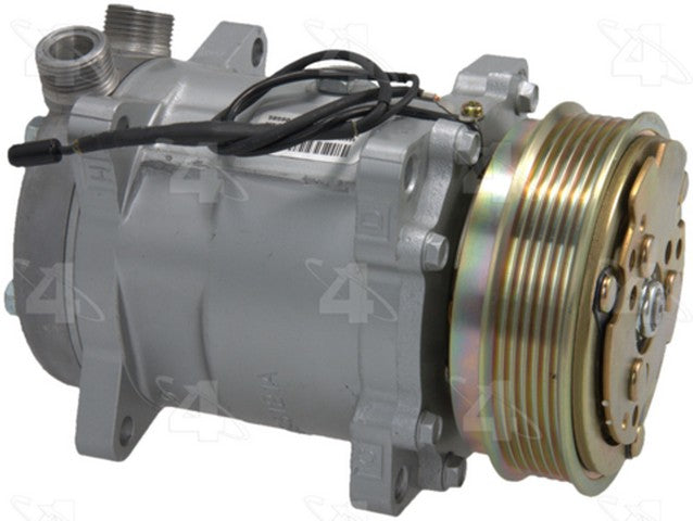 Four Seasons A/C Compressor P/N:58580 Fits: American Motors Eagle, Jeep Cherokee, Jeep Cj7, Jeep Comanche, Jeep Grand Wagoneer, Jeep J10, Jeep Scrambler, Jeep Wagoneer, Jeep Wrangler, Renault Alliance, Renault Encore - Image 1