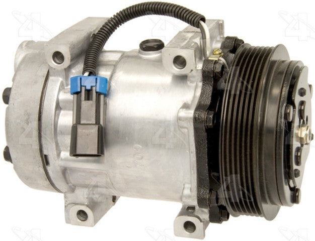 Four Seasons A/C Compressor P/N:58596 Fits: Volvo Vhd 10-02, Volvo Vn 2004, Volvo Vnl 16-03, Volvo Vnm 10-02 - Image 1
