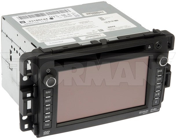 Dorman - OE Solutions Monitor de InfoEntretenimiento P/N:586-098 Fits: Chevrolet Avalanche, Chevrolet Silverado 1500, Chevrolet Silverado 2500, Chevrolet Silverado 2500 Hd, Chevrolet Silverado 3500, Chevrolet Silverado 3500 Hd, Chevrolet Suburban - Image 1