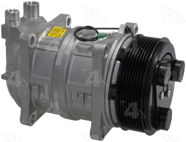 Four Seasons A/C Compressor P/N:58616 Fits: Chevrolet C50, Chevrolet C5500 Kodiak, Chevrolet C60, Chevrolet C60 Kodiak, Chevrolet C70, Chevrolet C70 Kodiak, GMC C5000, GMC C5000 Topkick, GMC C6000, GMC C6000 Topkick, GMC C7000, GMC C7000 Topkick - Image 1