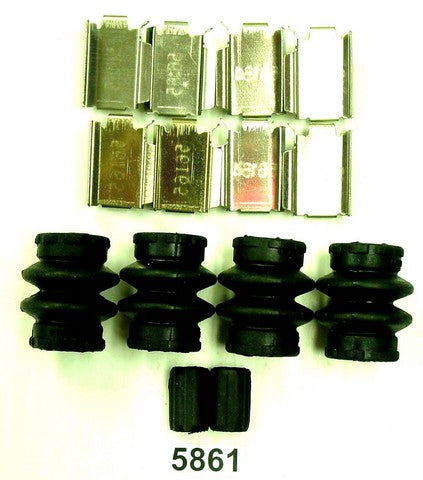 Better Brake Parts Disc Brake Hardware Kit P/N:5861K Fits: Chrysler TOWN &amp; COUNTRY, Dodge Grand Caravan, Dodge Journey, Dodge Nitro, Ford Freestar, Ford Gt, Ford Mustang, Jeep Liberty, Jeep Wrangler, Jeep Wrangler Jk - Image 1