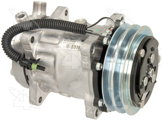 Four Seasons A/C Compressor P/N:58701 Fits: Ford L8000f 94-93, Ford L9000 94-93, Kenworth T300 2006 - Image 1