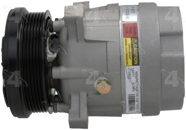 Four Seasons A/C Compressor P/N:58777 Fits: Buick Century, Buick Regal, Chevrolet Beretta, Chevrolet Celebrity, Chevrolet Corsica, Chevrolet Lumina, Chevrolet Lumina Apv, Oldsmobile Cutlass, Oldsmobile Cutlass Ciera - Image 2