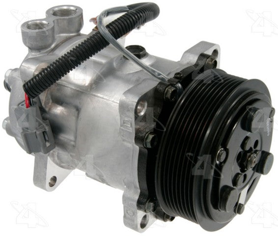 Four Seasons A/C Compressor P/N:58782 Fits: Sterling Truck A9500, Sterling Truck A9513, Sterling Truck A9522, Sterling Truck Acterra, Sterling Truck Acterra 5500, Sterling Truck Acterra 6500, Sterling Truck Acterra 7500, Sterling Truck Acterra 8500 - Image 1