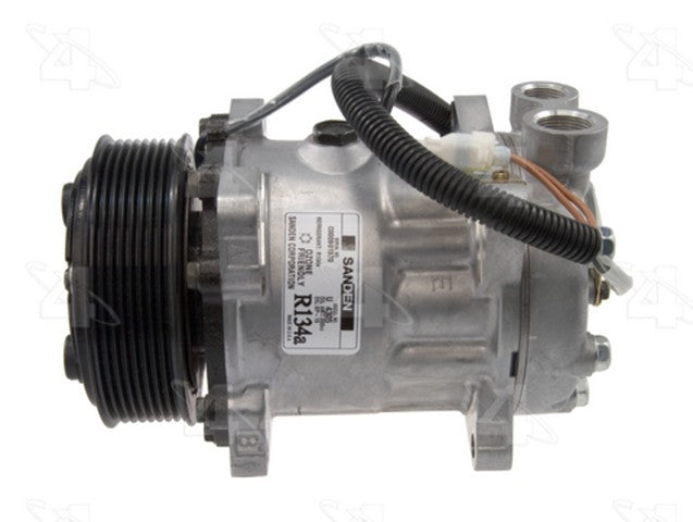 Four Seasons A/C Compressor P/N:58782 Fits: Sterling Truck A9500, Sterling Truck A9513, Sterling Truck A9522, Sterling Truck Acterra, Sterling Truck Acterra 5500, Sterling Truck Acterra 6500, Sterling Truck Acterra 7500, Sterling Truck Acterra 8500 - Image 3