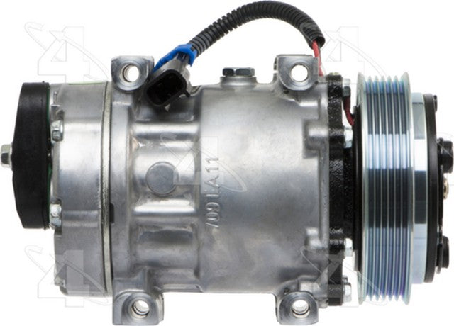 Four Seasons A/C Compressor P/N:58797 Fits: Freightliner Century Class, Freightliner Classic, Freightliner Classic Xl, Freightliner Columbia, Freightliner Coronado, Mercedes-benz Fs65 - Image 3