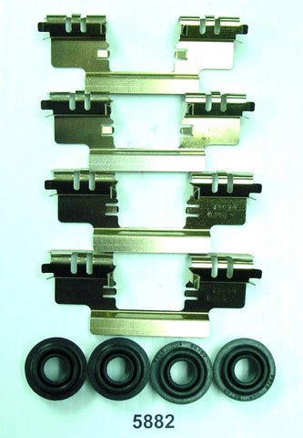 Better Brake Parts Disc Brake Hardware Kit P/N:5882K Fits: Cadillac Deville, Cadillac Escalade, Cadillac Escalade Esv, Cadillac Escalade Ext, Chevrolet Avalanche, Chevrolet Silverado 1500, Chevrolet Suburban 1500, Chevrolet Tahoe, GMC Sierra 1500 - Image 1