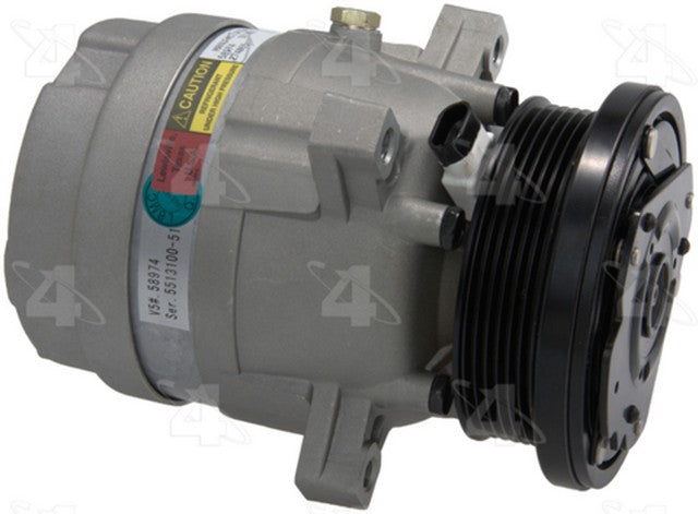 Four Seasons A/C Compressor P/N:58974 Fits: Buick Century, Buick Regal, Chevrolet Celebrity, Chevrolet Lumina, Chevrolet Lumina Apv, Oldsmobile Cutlass, Oldsmobile Cutlass Ciera, Oldsmobile Cutlass Cruiser, Oldsmobile Cutlass Supreme - Image 1