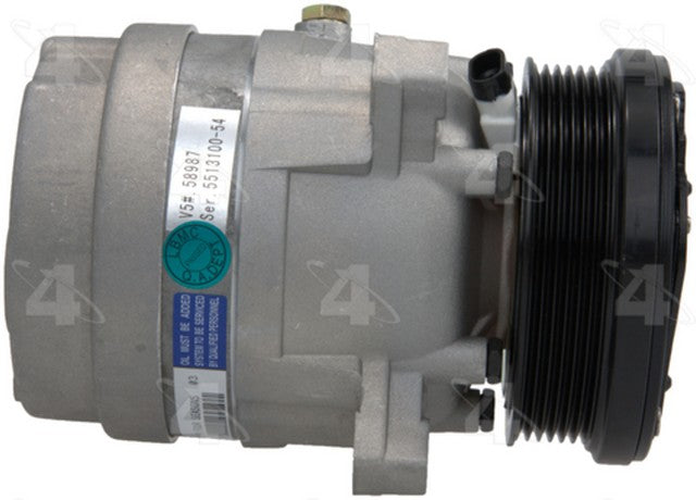 Four Seasons A/C Compressor P/N:58987 Fits: Buick Regal 04-96, Chevrolet Impala 03-00, Chevrolet Lumina 99-98, Chevrolet Monte Carlo 03-98, Oldsmobile Intrigue 99-98, Pontiac Grand Prix 03-97 - Image 5