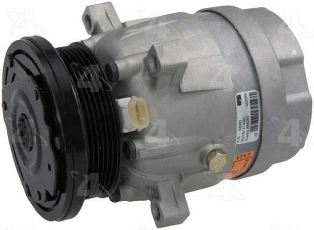 Four Seasons A/C Compressor P/N:58993 Fits: Buick Century, Buick Regal, Chevrolet Lumina, Chevrolet Lumina Apv, Chevrolet Monte Carlo, Chevrolet S10, GMC Sonoma, Isuzu Hombre, Oldsmobile Cutlass, Oldsmobile Cutlass Ciera - Image 1