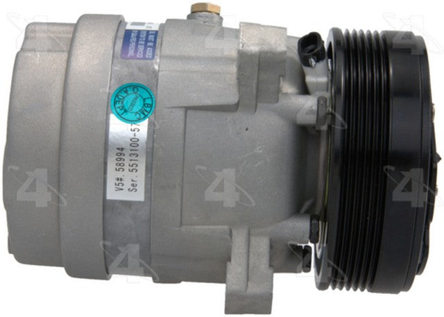 Four Seasons A/C Compressor P/N:58994 Fits: Buick Lesabre 05-96, Buick Park Avenue 05-96, Buick Riviera 99-96, Oldsmobile 88 99-96, Oldsmobile 98 1996, Oldsmobile Lss 99-96, Oldsmobile Regency 98-97, Pontiac Bonneville 05-96 - Image 6