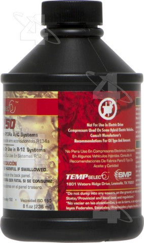 Four Seasons Refrigerant Oil P/N:59003 Fits: Acura Slx, Buick Century, Buick Commercial Chassis, Buick Lesabre, Buick Park Avenue, Buick Regal, Buick Riviera, Buick Roadmaster, Buick Skylark, Cadillac Catera - Image 7