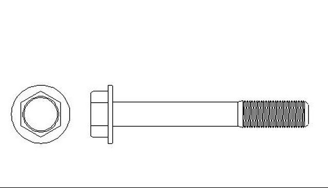 Better Brake Parts Disc Brake Caliper Bolt P/N:5911 Fits: Dodge Colt 91-85, Mitsubishi Mirage 90-85, Plymouth Colt 90-85 - Image 1