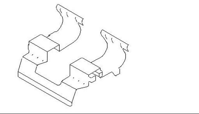 Better Brake Parts Disc Brake Pad Retaining Clip P/N:5918 Fits: Nissan Sentra 90-86 - Image 1